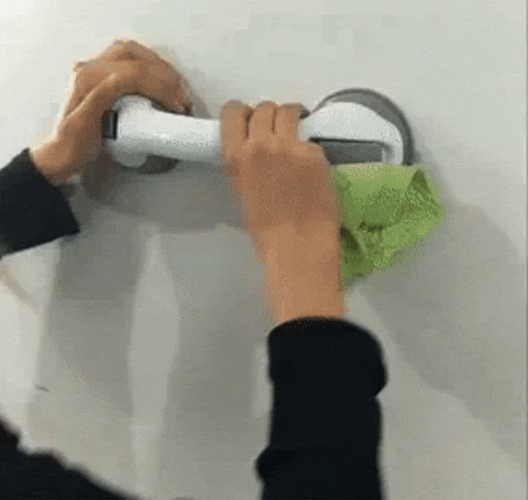 Demonstração da sucção do Banho Seguro